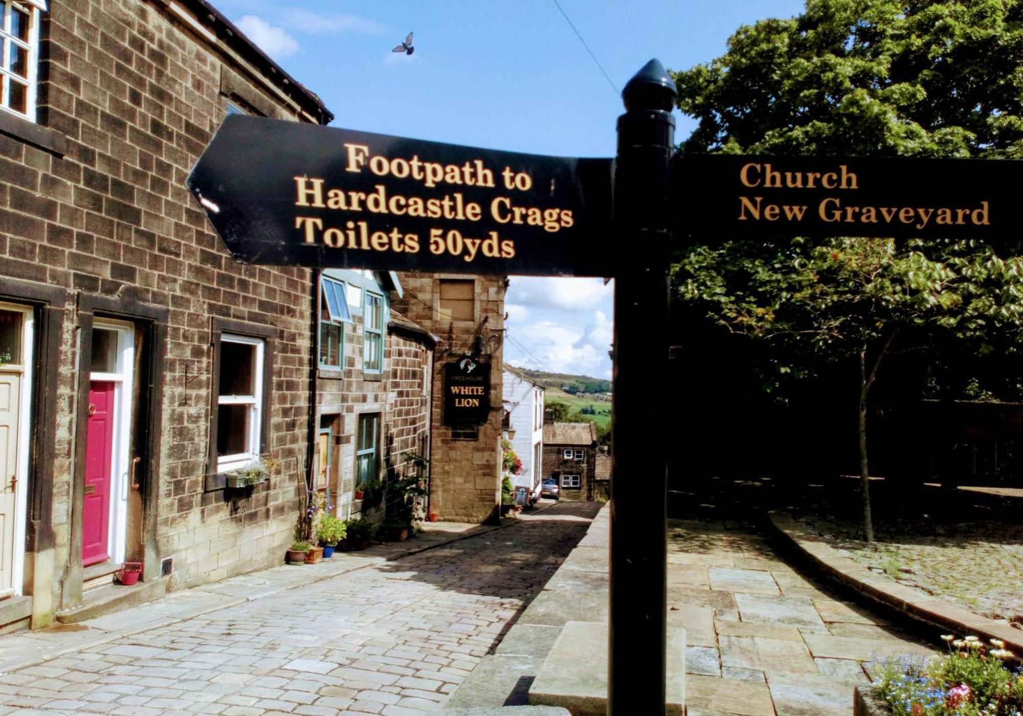 The Barn At Star Chamber Farm Villa Hebden Bridge Buitenkant foto